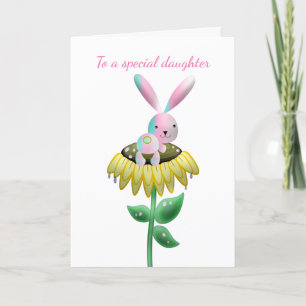 Easter Card-To A Special Daughter Holiday Card