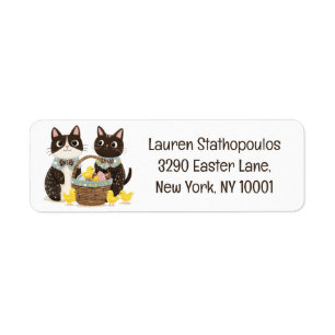 Easter Cats Easter Basket Baby Chicks