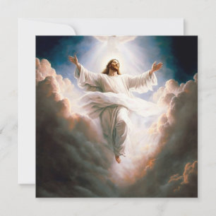 Easter celebration Jesus Holiday Card
