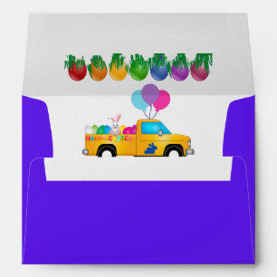 Easter Celebration Purple Envelopes