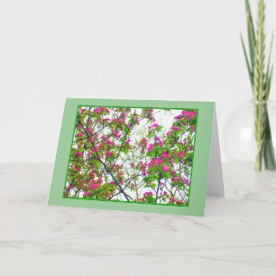'Easter Cherry Blossoms' Greeting Card
