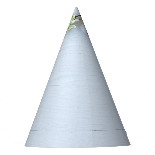 Easter Cherry Plum: Yellow Eggs. Party Hat (Front)