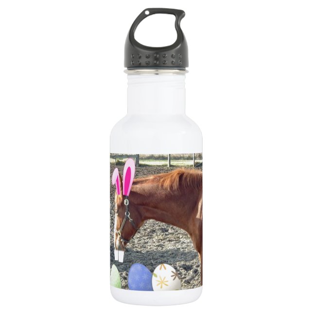 Easter Chestnut Horse 532 Ml Water Bottle (Front)
