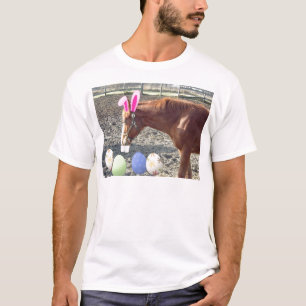 Easter Chestnut Horses T-Shirt