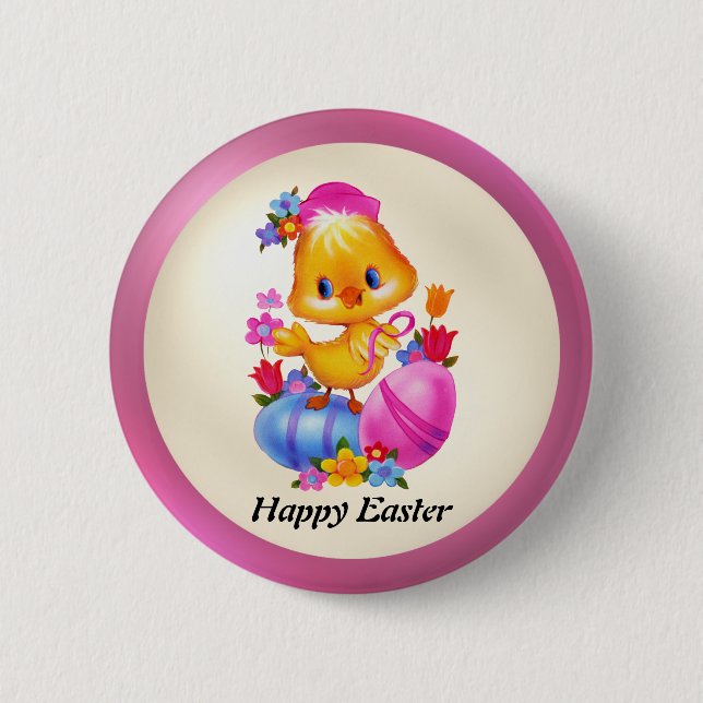 Easter Chick Button (Front)