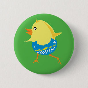 Easter Chick buttons