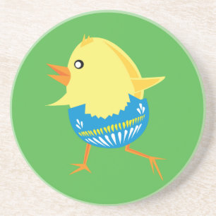 Easter Chick coaster