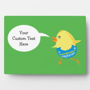 Easter Chick custom plaque