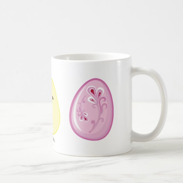 Easter Chick & Eggs Mug (Right)