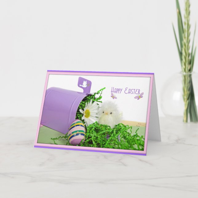 Easter Chick Holiday Card (Front)