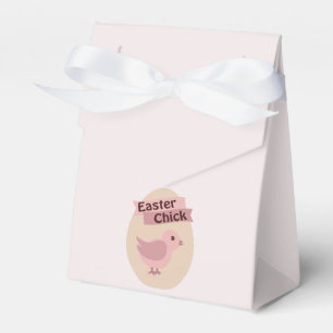 Easter Chick Pink Favour Box