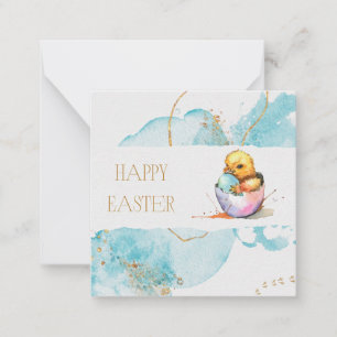 Easter Chick (post card style) Greeting