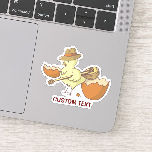 Easter Chick with Bouzouki