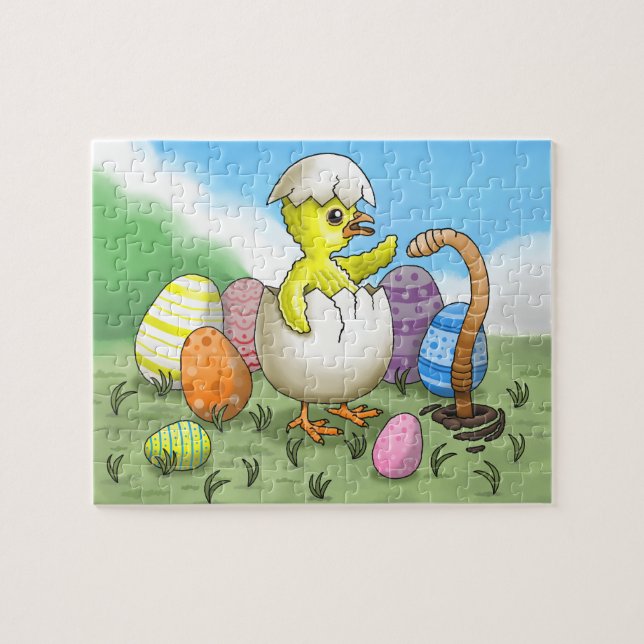Easter Chicken's Jigsaw Puzzle (Horizontal)