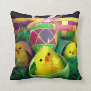 Easter Chicks Cushion
