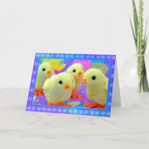 Easter Chicks Holiday Card