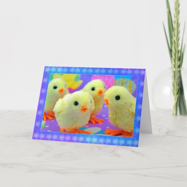 Easter Chicks Holiday Card (Front)