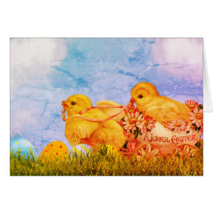 Easter Chicks Joyful Easter