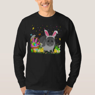 Easter Chinchilla Bunny Egg Hunting Chinchilla Eas T-Shirt