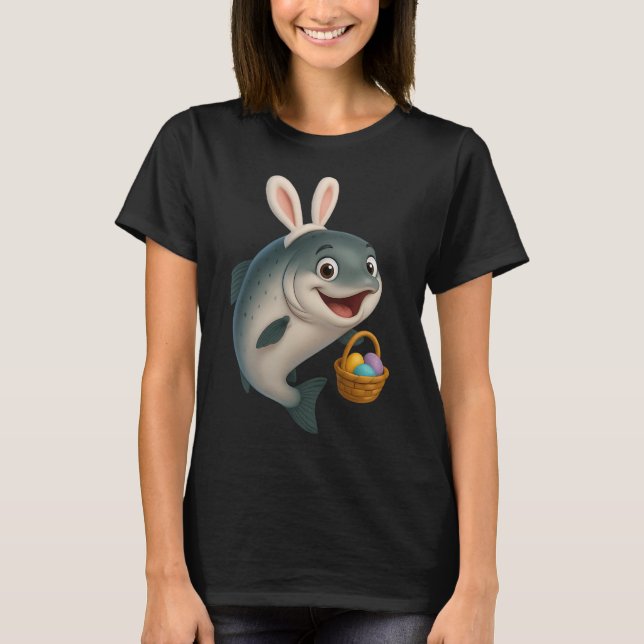 Easter Chinook Salmon T-Shirt (Front)