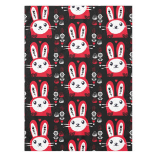 Easter Chocolate Bunny Decor Tablecloth