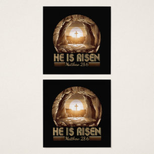 Easter Christian He is Risen Jesus
