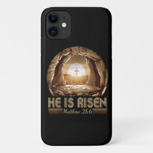Easter Christian He is Risen Jesus Case-Mate iPhone Case