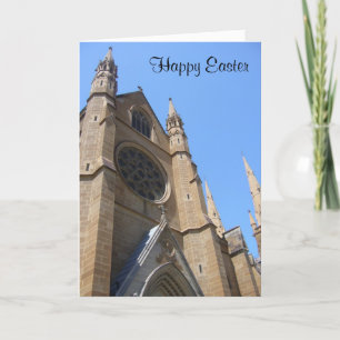 easter church holiday card