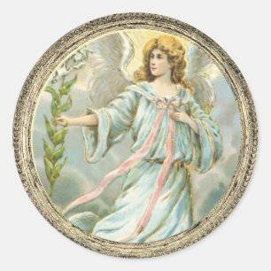 easter classic round sticker