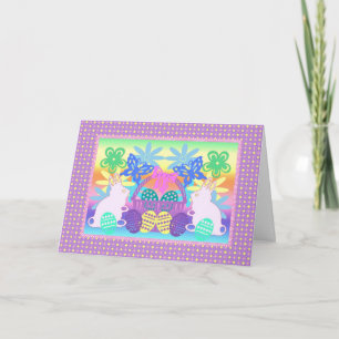 Easter Collage Cutouts Holiday Card