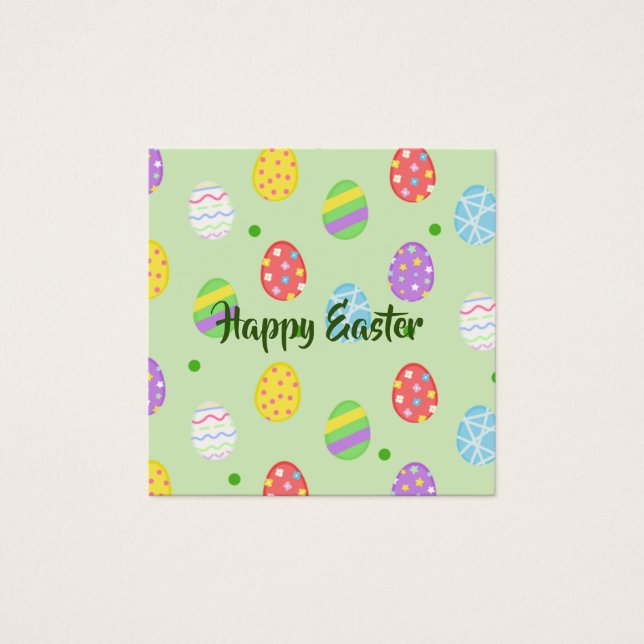 Easter colourful Eggs Festive  (Front)