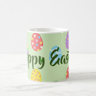 Easter colourful Eggs Festive       Coffee Mug