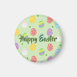 Easter colourful Eggs Festive   Magnet