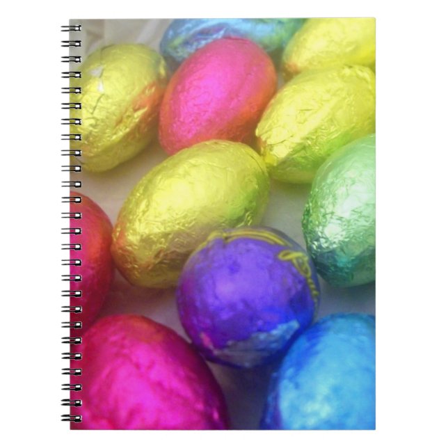 'Easter Colours' Notebook/Journal Spiral Notebook (Front)