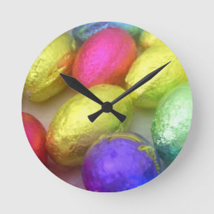 'Easter Colours'  Wall Clock