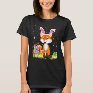 Easter Coyote Bunny Egg Hunting Coyote Easter Sund T-Shirt