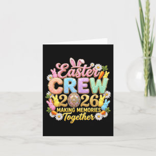 Easter Crew 2026 Family Matching Memories Card