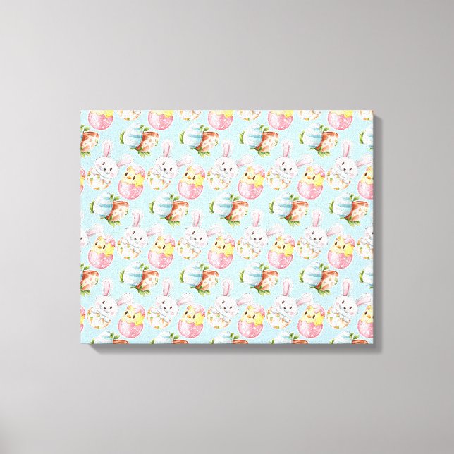 Easter Critters Canvas Print (Front)