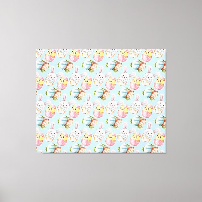 Easter Critters Canvas Print (Front)