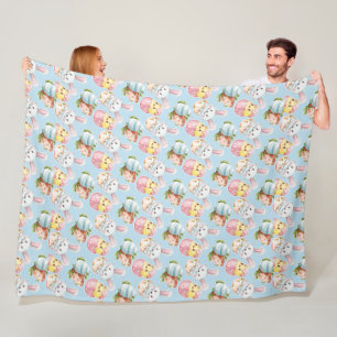 Easter Critters Fleece Blanket