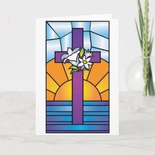 Easter Cross Holiday Card
