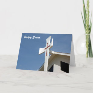 easter cross holiday card