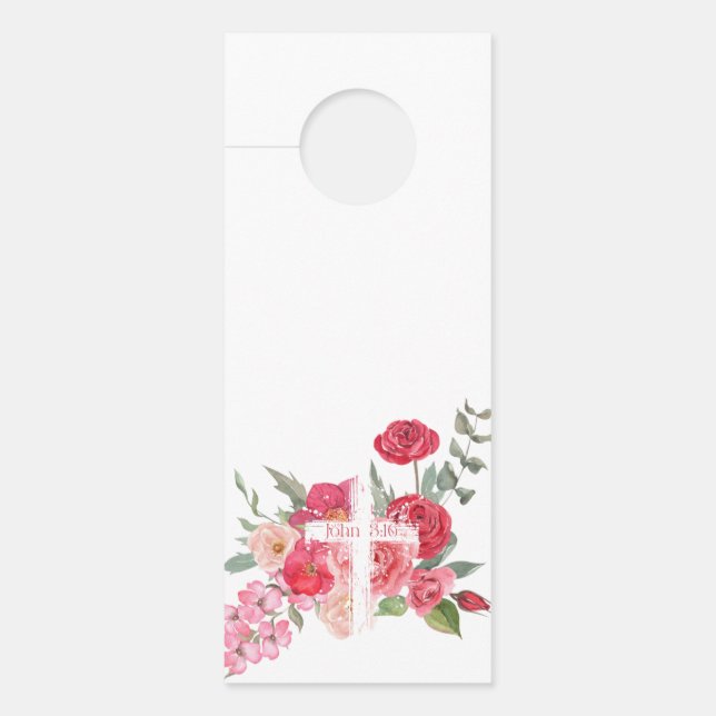 Easter/Cross/John3:16/Jesus Door Hanger (Front)