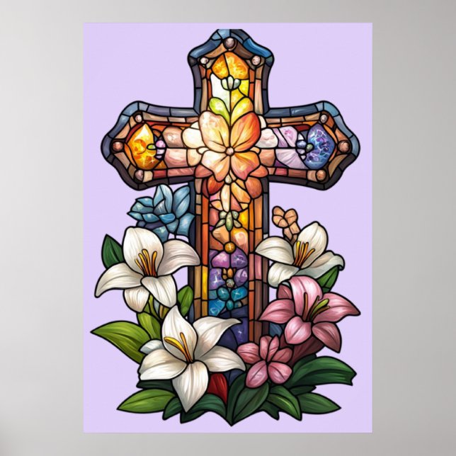 Easter Cross Poster (Front)