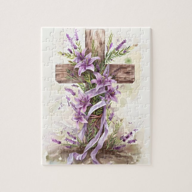 Easter Cross Puzzle (Vertical)