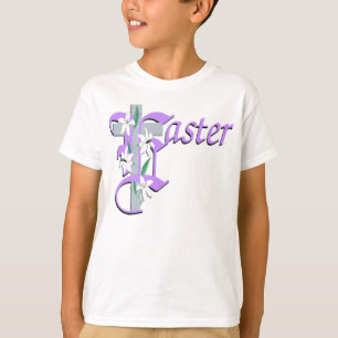 Easter Cross with Lilly T-Shirt