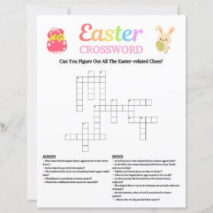 Easter Crossword Game