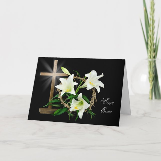 Easter Crown Holiday Card (Front)