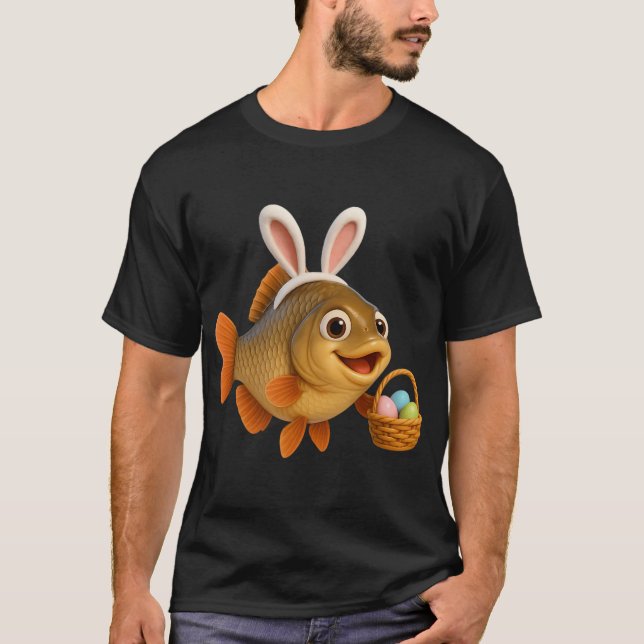 Easter Crucian Carp T-Shirt (Front)