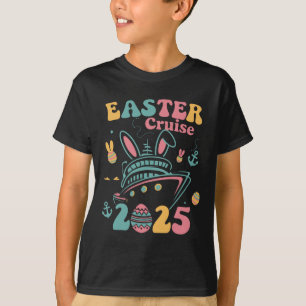 Easter Cruise 2025 Bunny Cruise Ship Easter Family T-Shirt